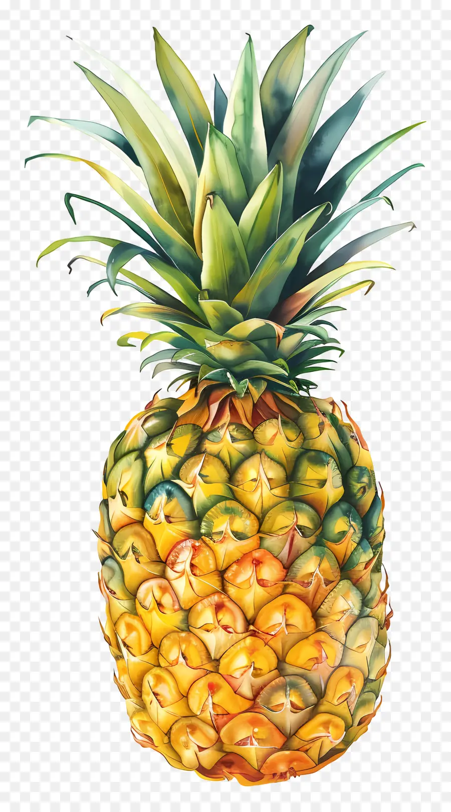 Pineapple，Спелые PNG