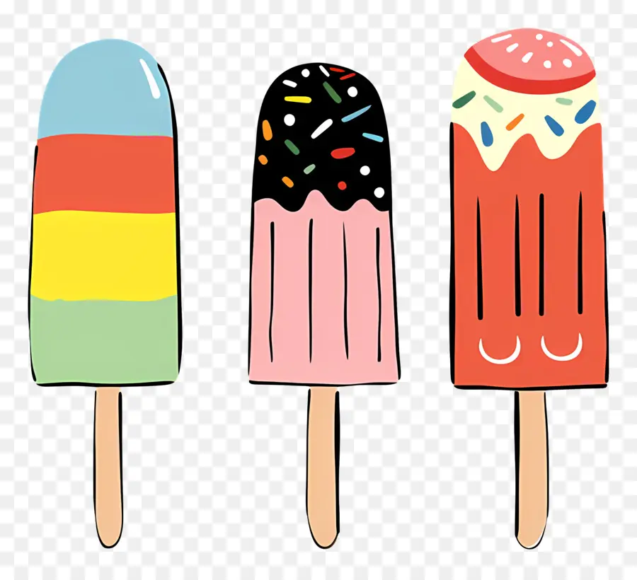 фруктовое мороженое，Ice Cream Cones PNG