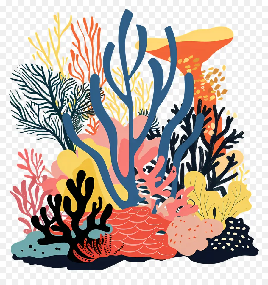 рифы，Коралловый риф PNG