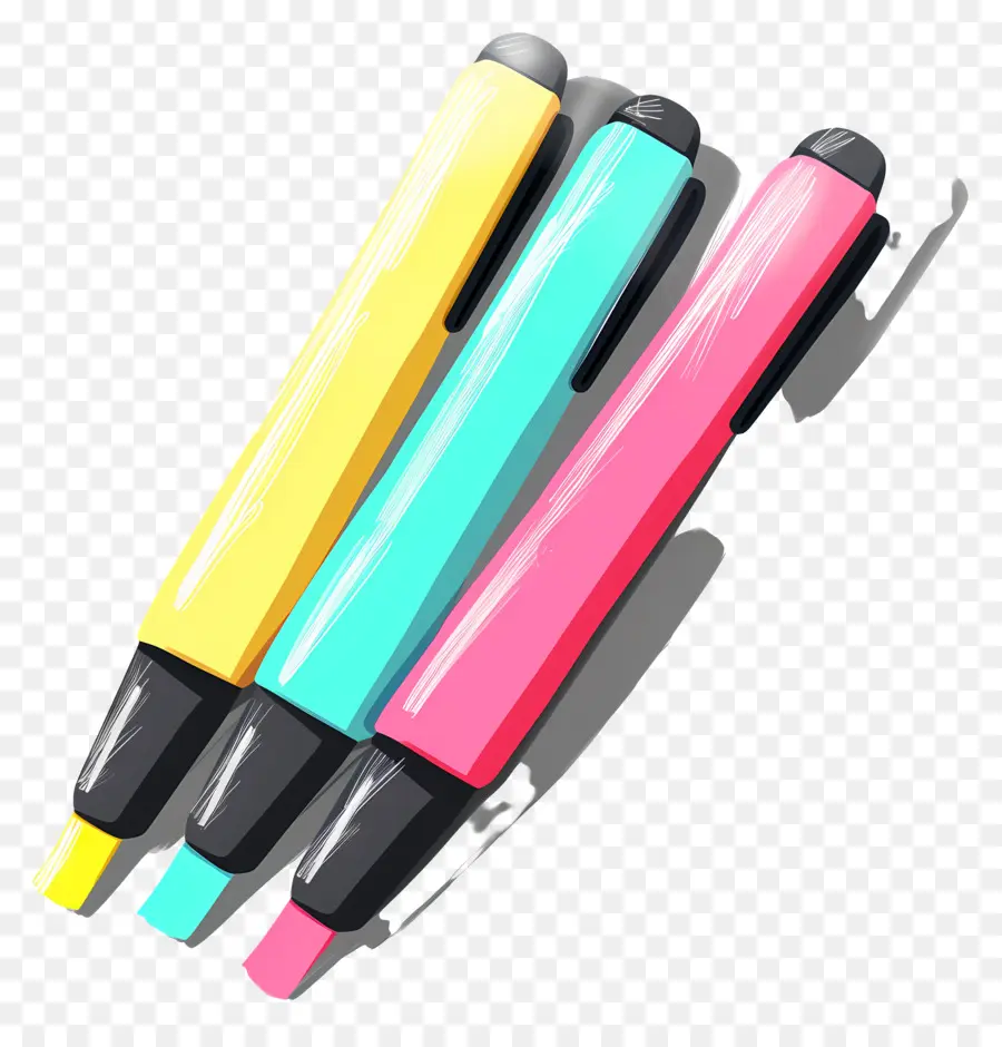 Главные，цветные ручки PNG
