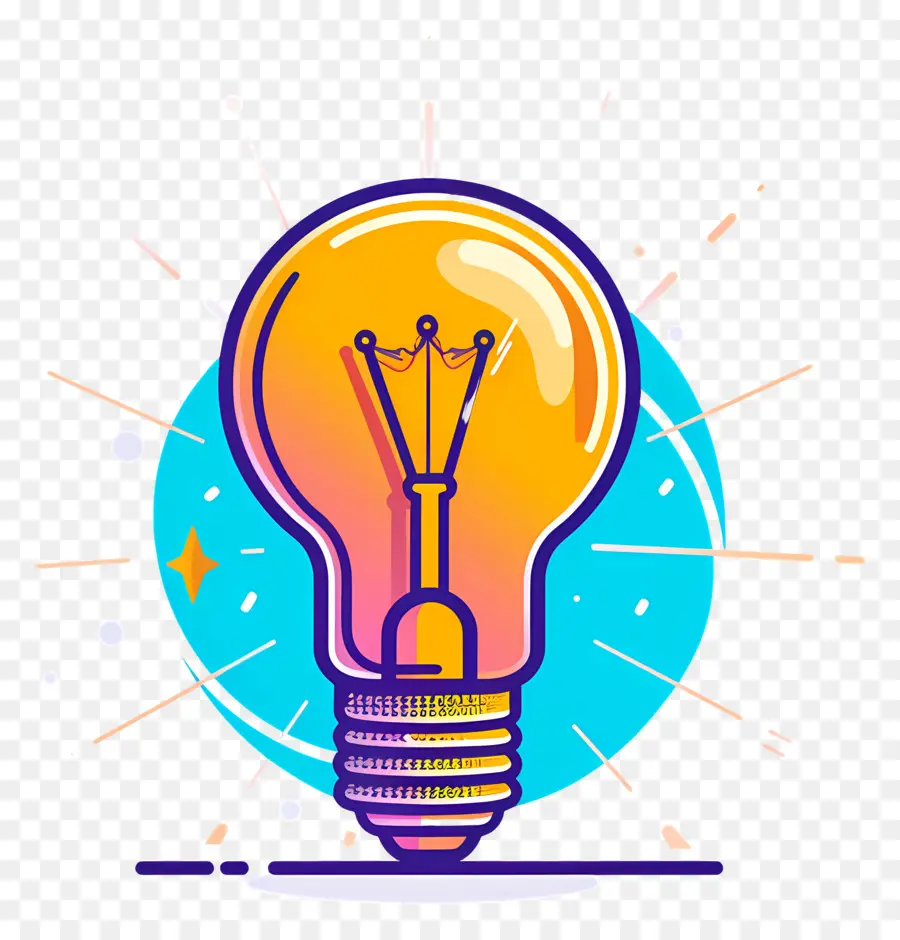 Lightbulb，лампочка PNG