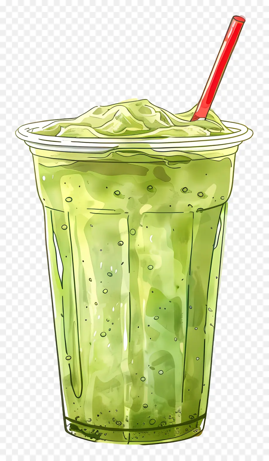 матча напиток，Green Tea PNG