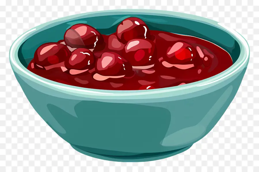 Клюквенный соус，Berries PNG