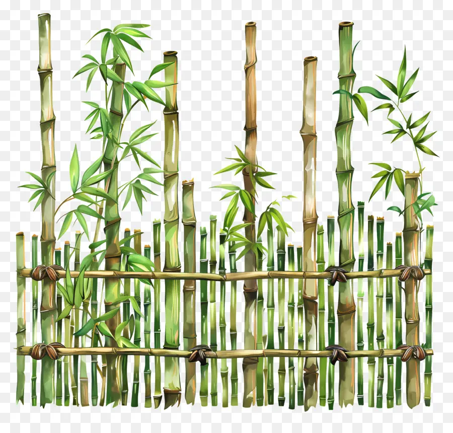 бамбуковый забор，Bamboo PNG