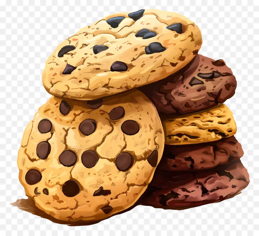 печенье，Файлы Cookie PNG