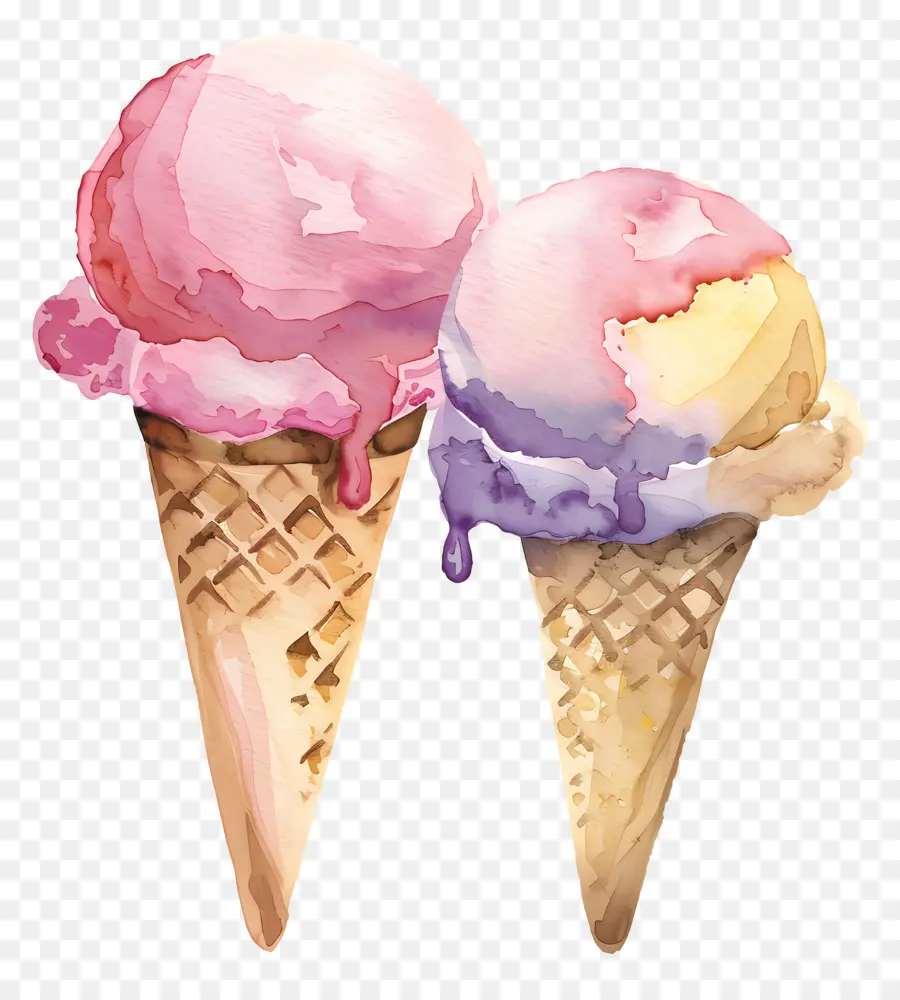 Gelato，Ice Cream Cones PNG