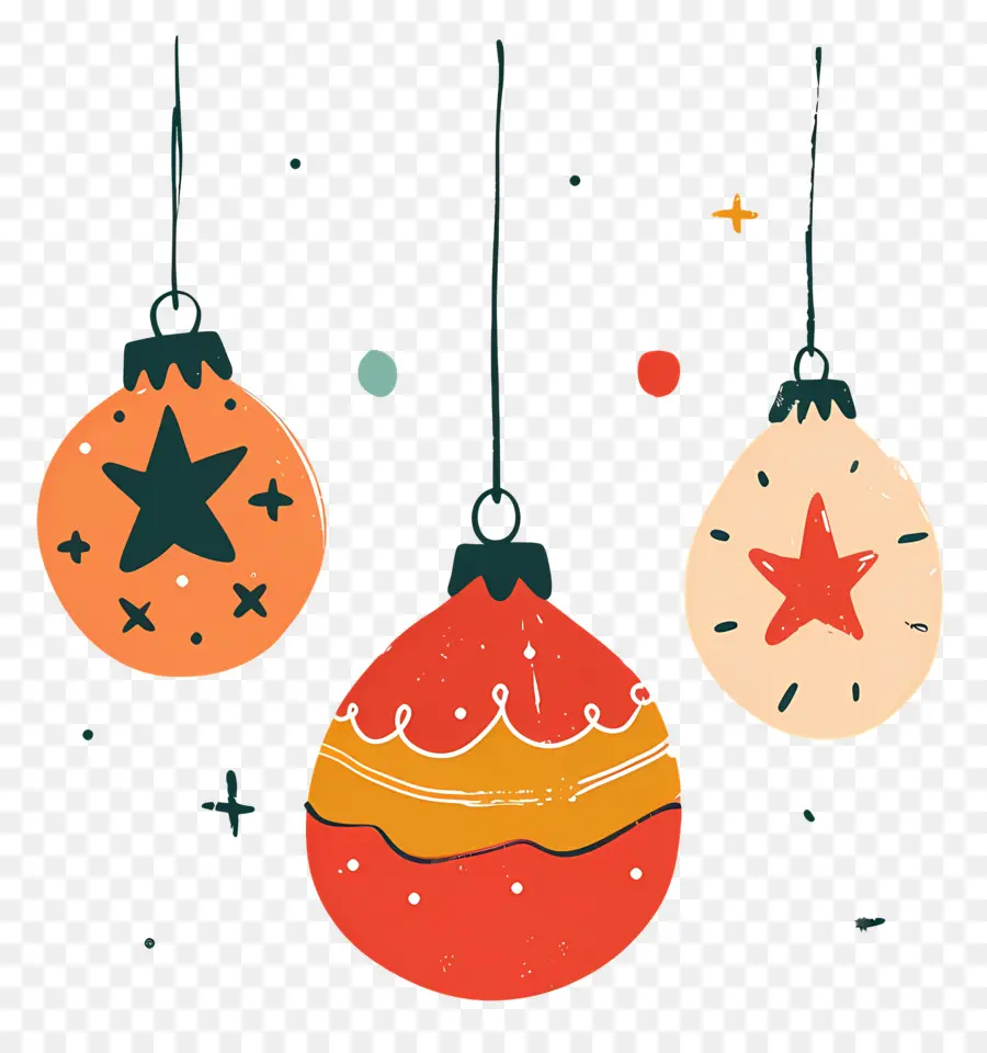 рождественские шары，Christmas Ornaments PNG