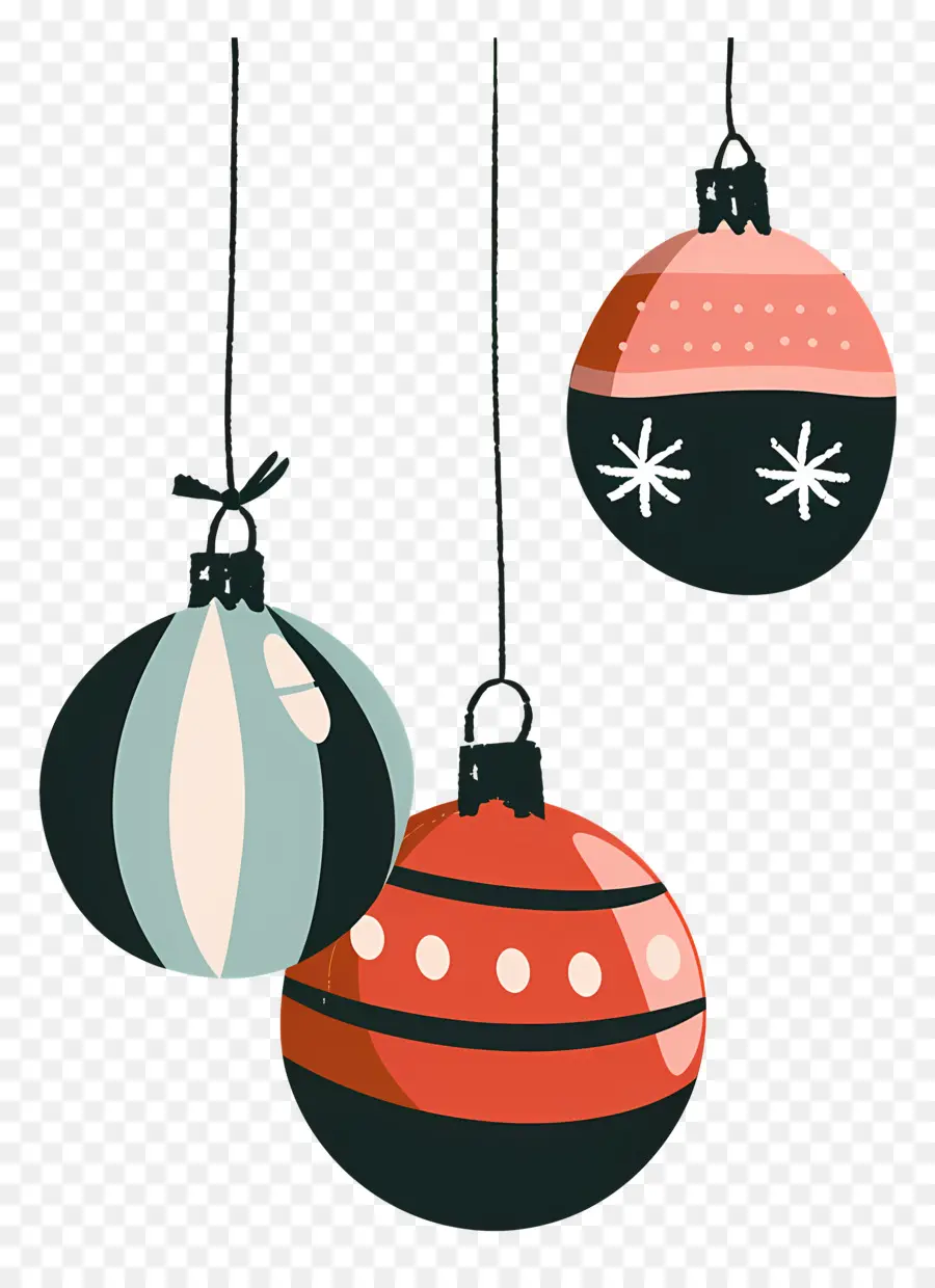 рождественские шары，Christmas Ornaments PNG