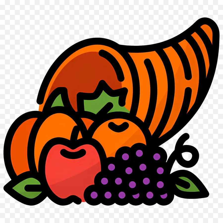 Рог изобилия，Fruits PNG