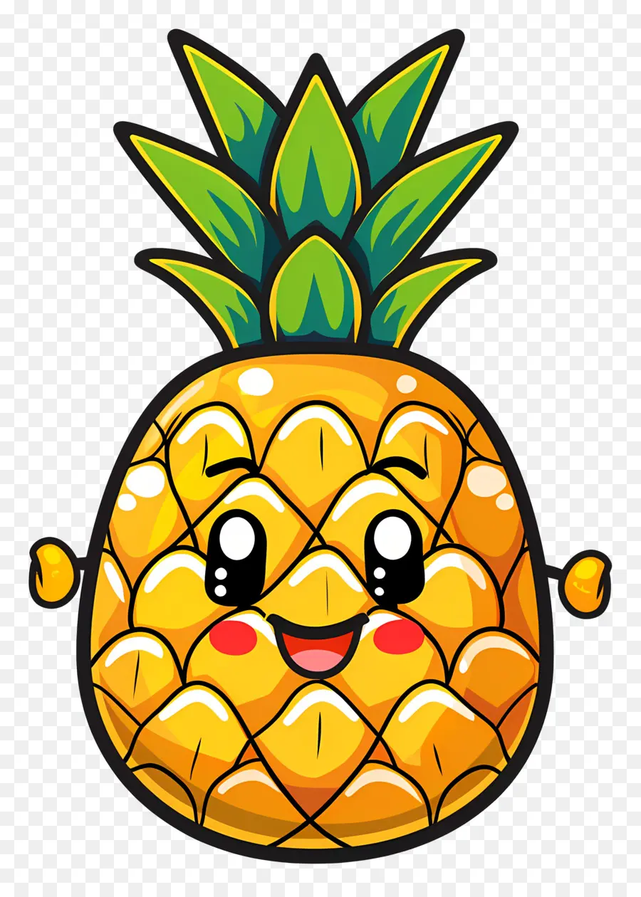 мультфильм ананас，Pineapple PNG