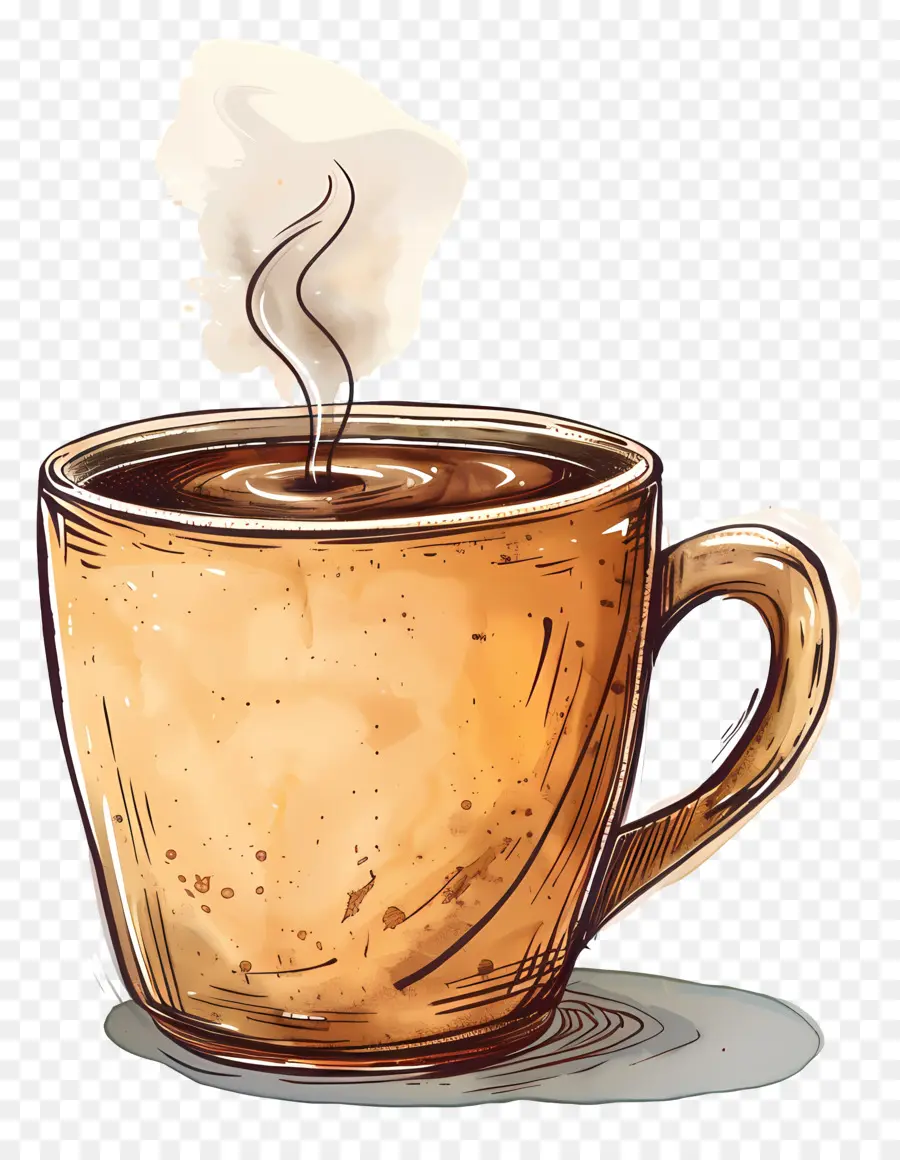 кружка кофе，Hot Coffee PNG