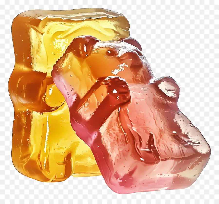 Gummy конфеты，мишки Гамми PNG