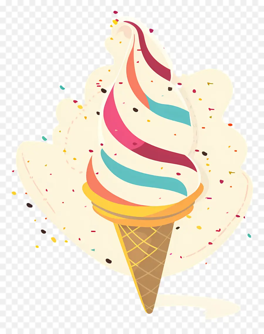 мороженое клипарт，Ice Cream Cone PNG