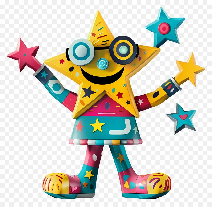 Cartoon Star，персонажа из мультфильма  PNG