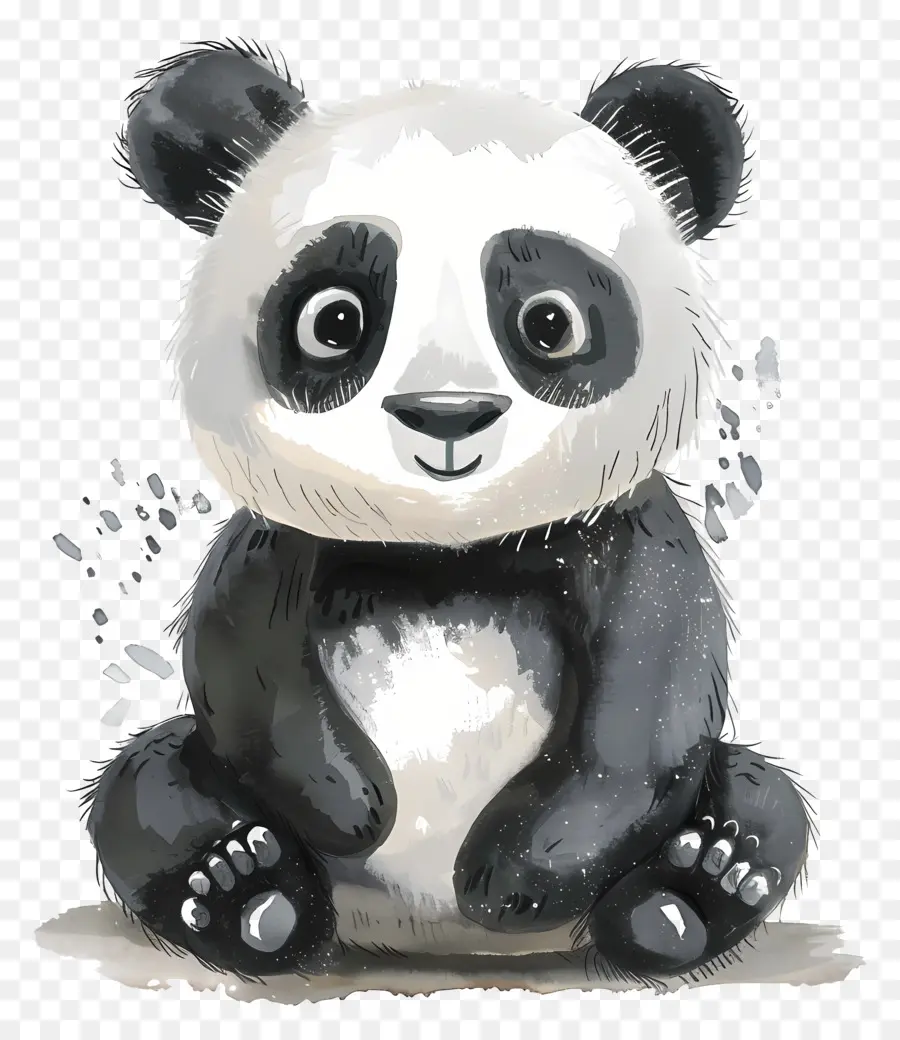 мультфильм панда，Panda Bear PNG