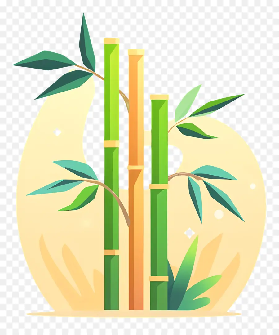 Bamboo，бамбуковые растения PNG