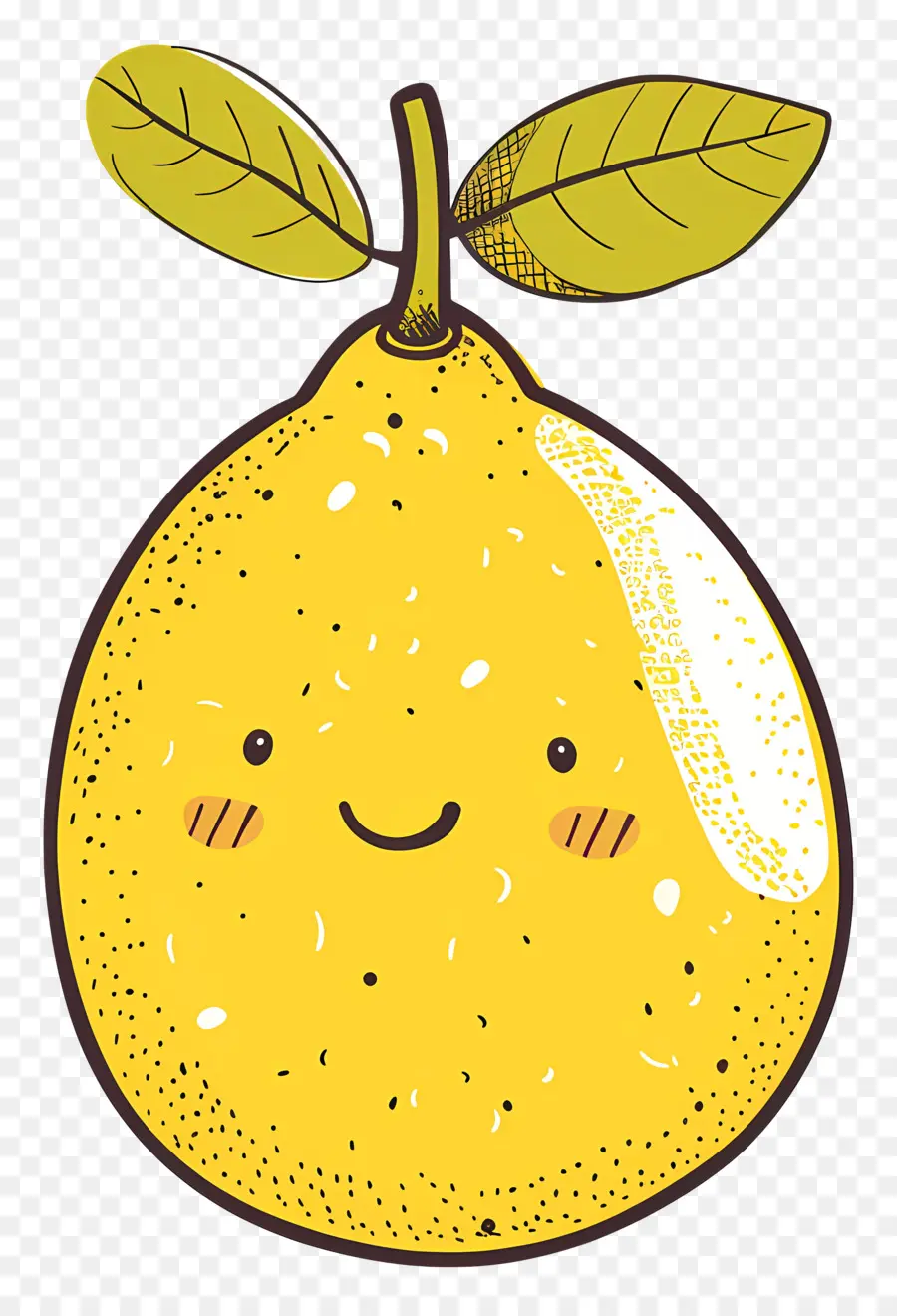 Doodle Lemon，Лимон PNG