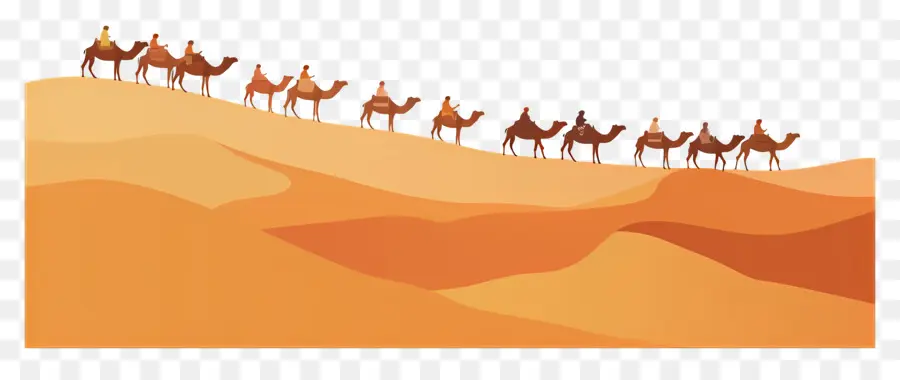 Sahara Desert，Верблюд PNG