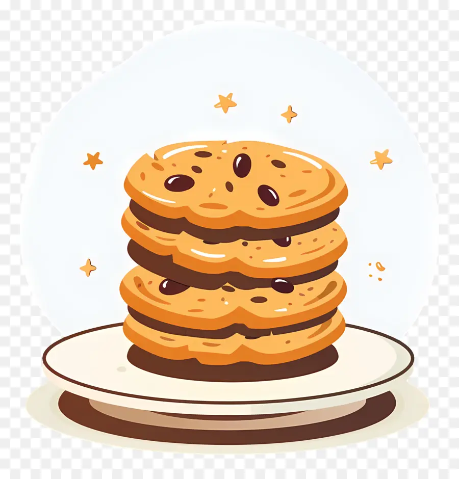 овсяное печенье，Файлы Cookie PNG