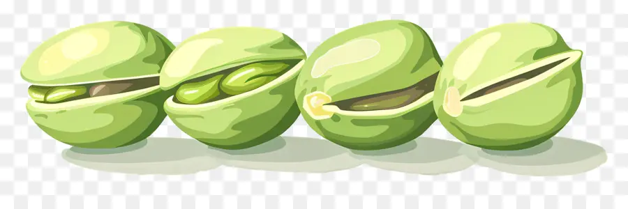 Pistachio，зеленый горошек PNG