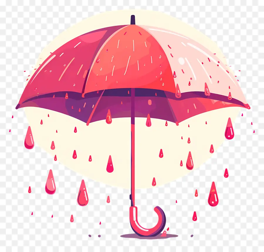 Red Umbrella，Зонтик PNG