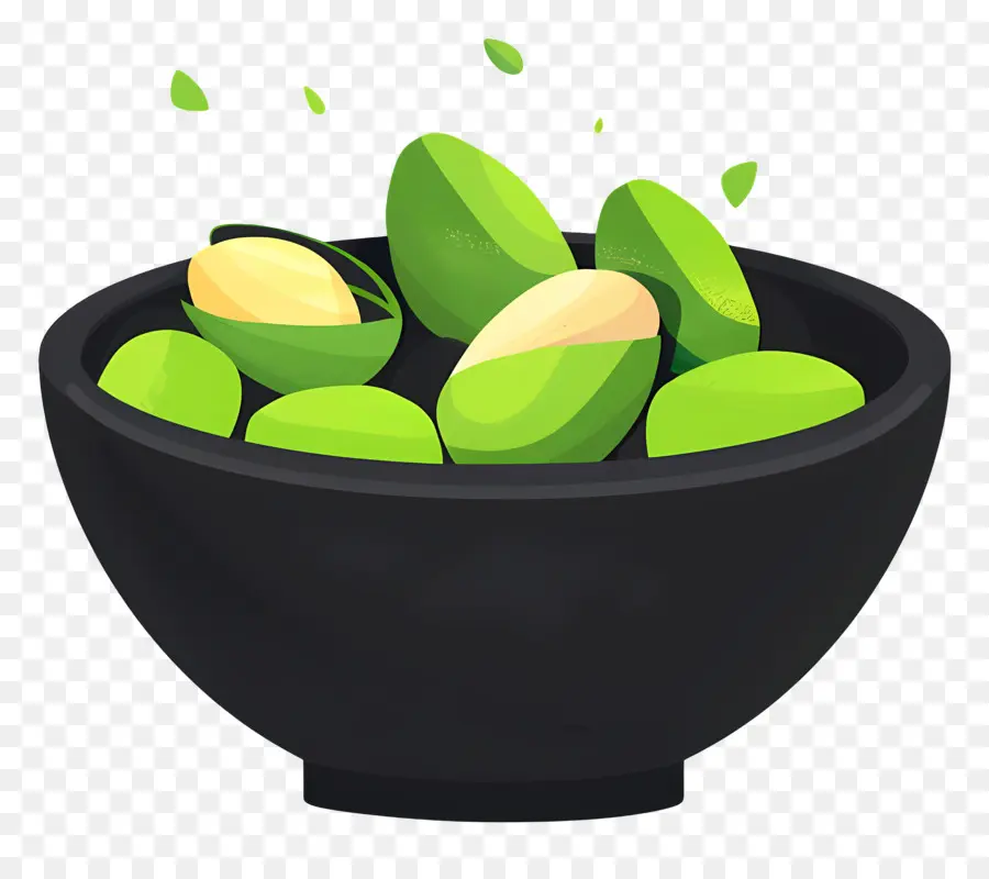 Pistachio，Зеленый миндаль PNG