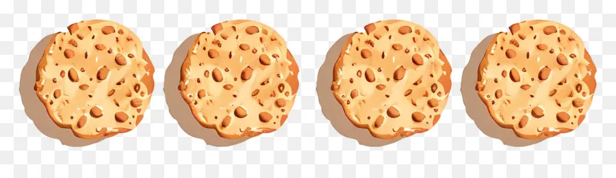 овсяное печенье，Файлы Cookie PNG