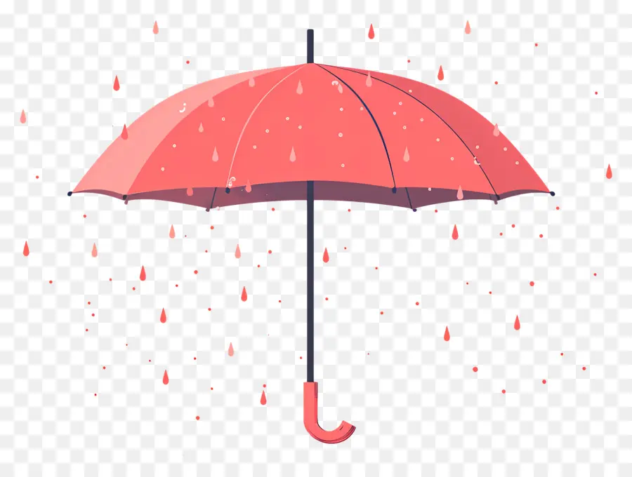 Red Umbrella，Зонтик PNG