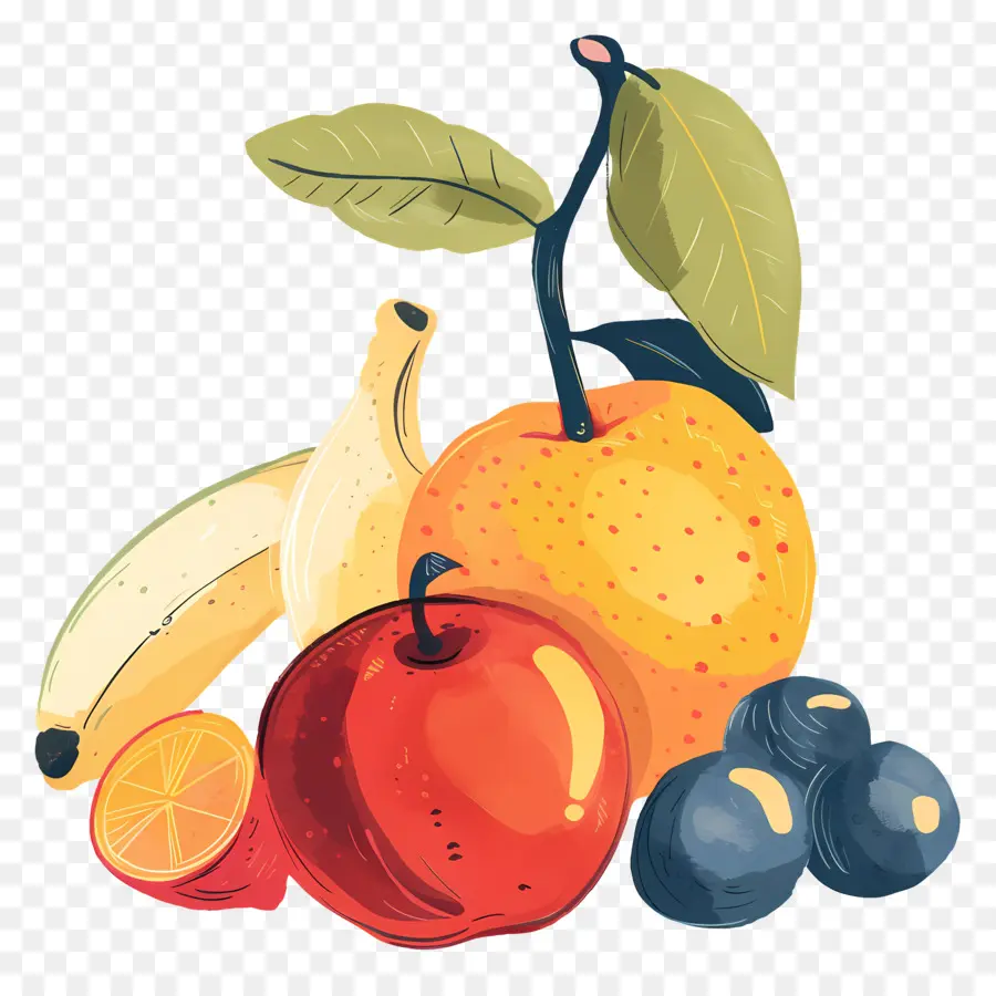 Фрукты，Fruits PNG