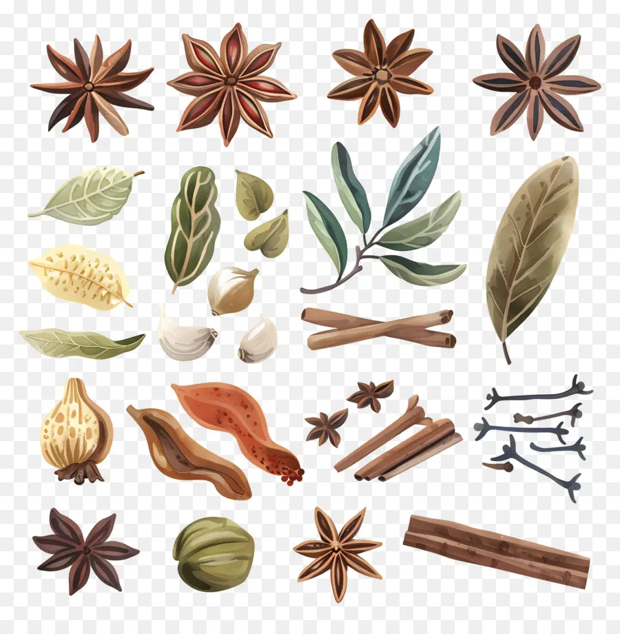 специи，Herbs PNG