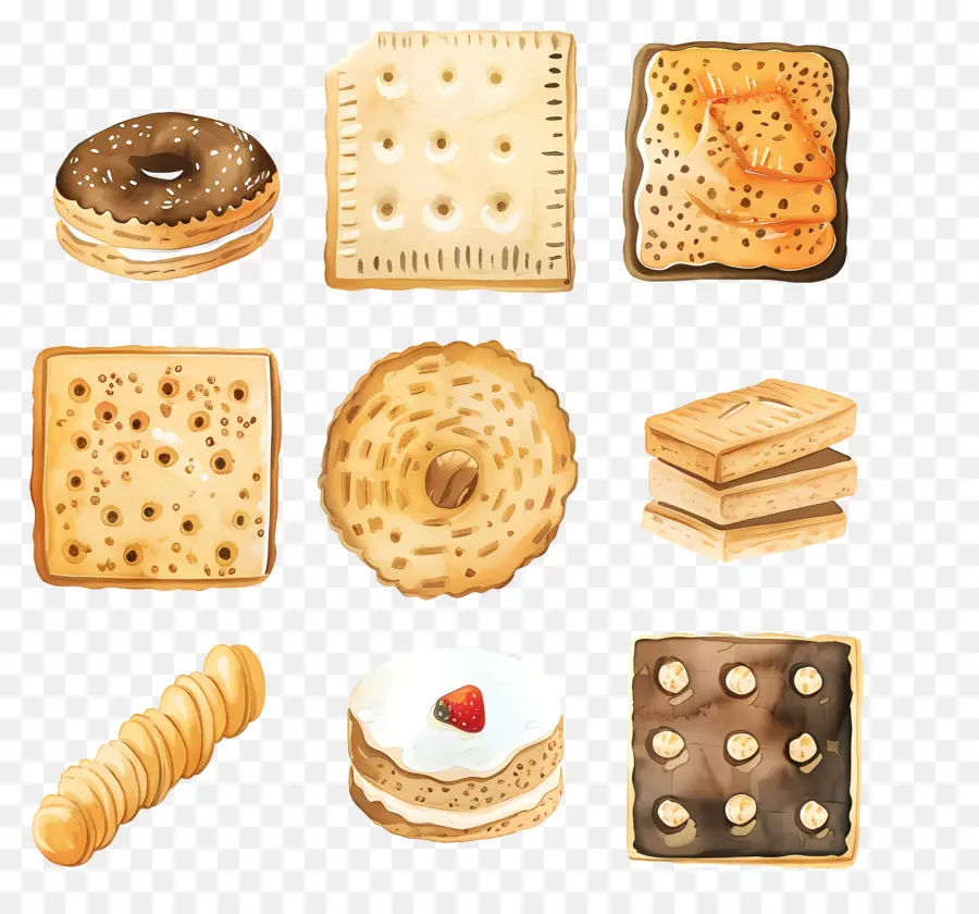 печенье，Файлы Cookie PNG