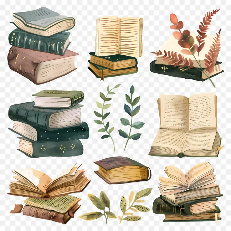 Книги，Чтение PNG