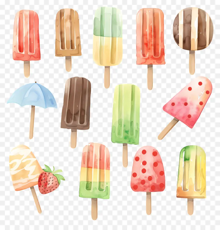 фруктовое мороженое，Ice Cream Cones PNG