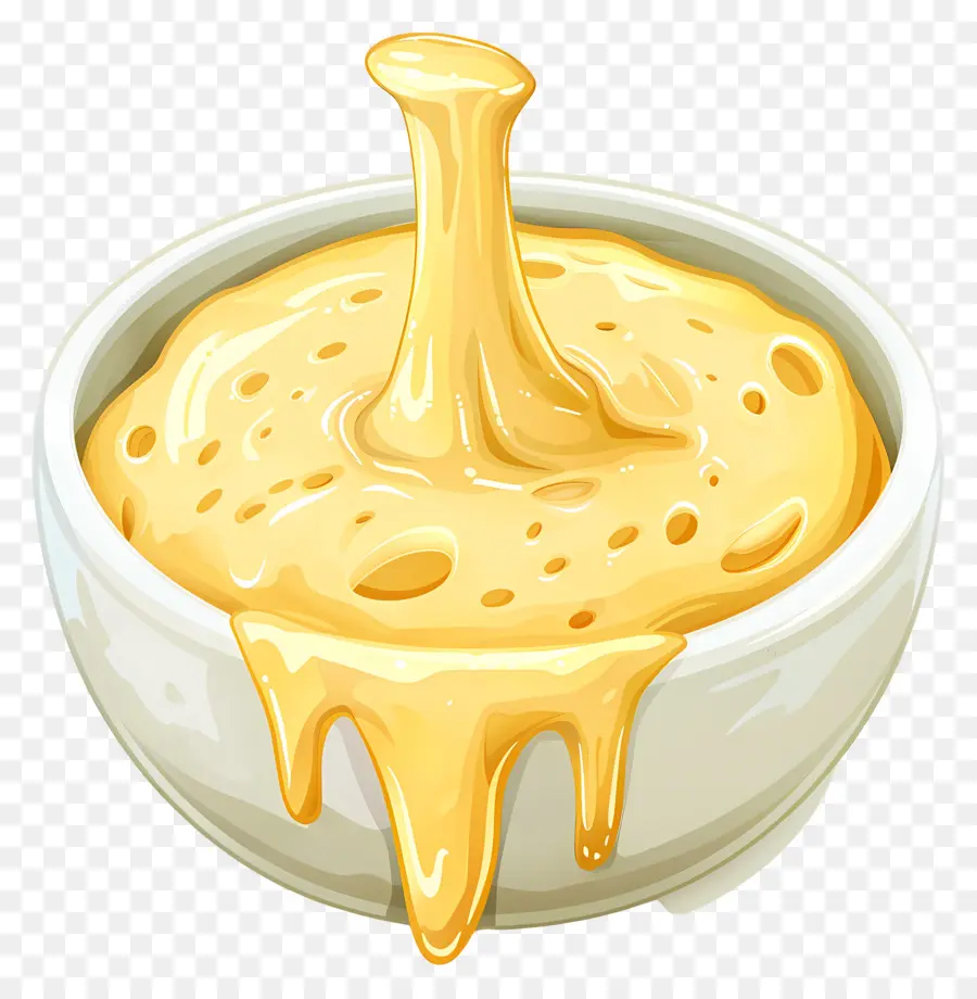 сырный соус，Melted Cheese PNG