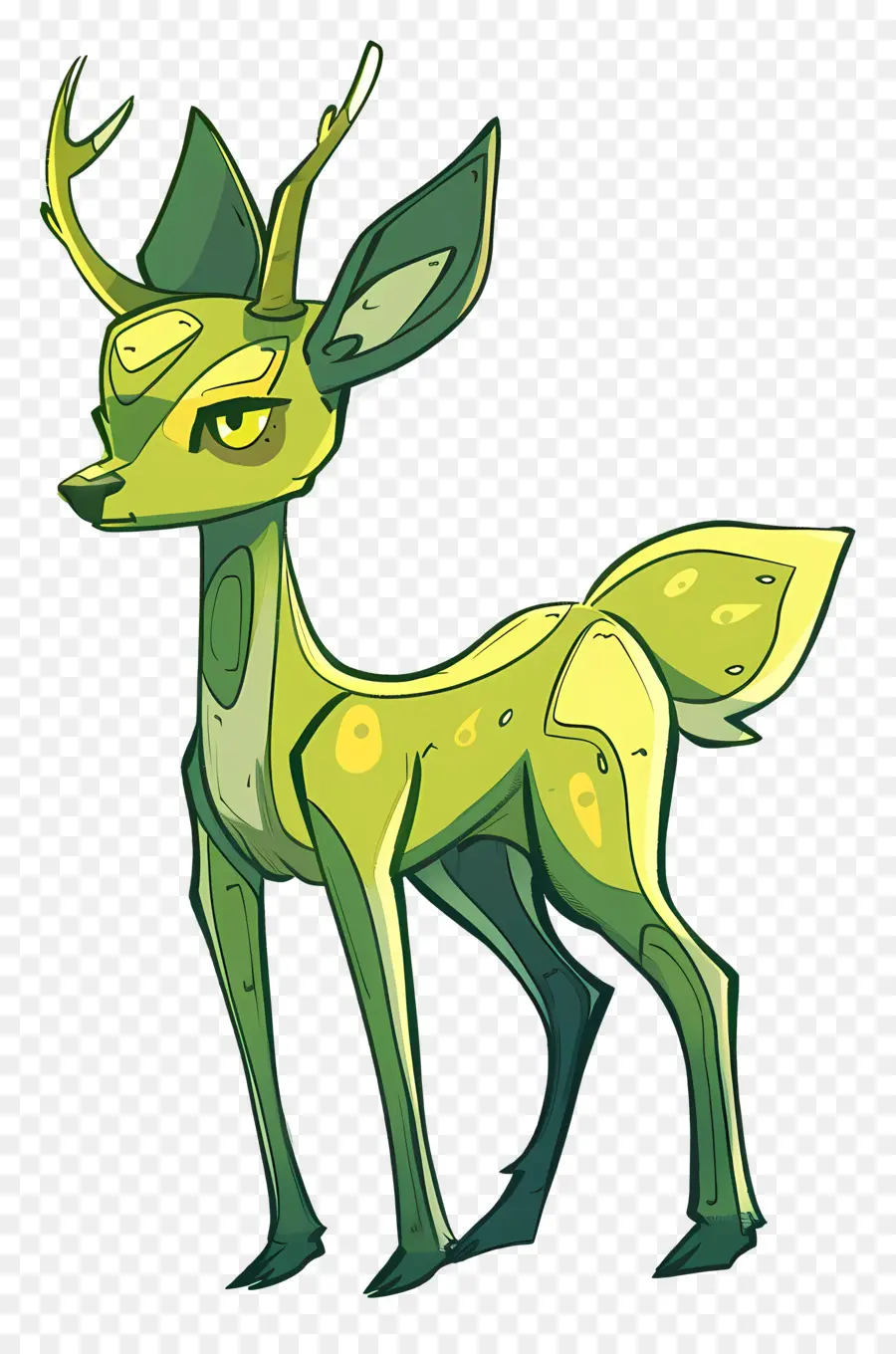 Cartoon Deer，фантастическое животное PNG