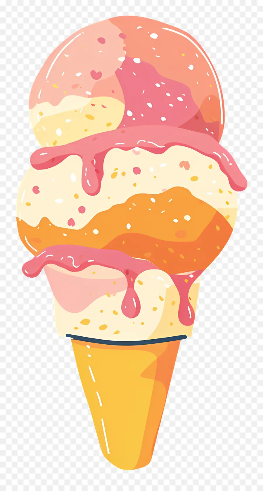 щербет，Ice Cream Cone PNG