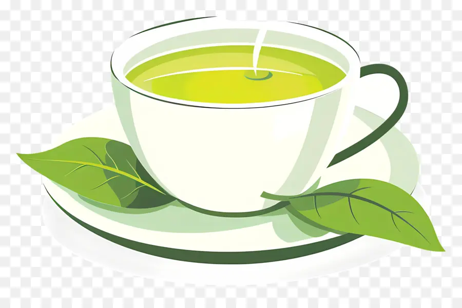 Green Tea，чай PNG