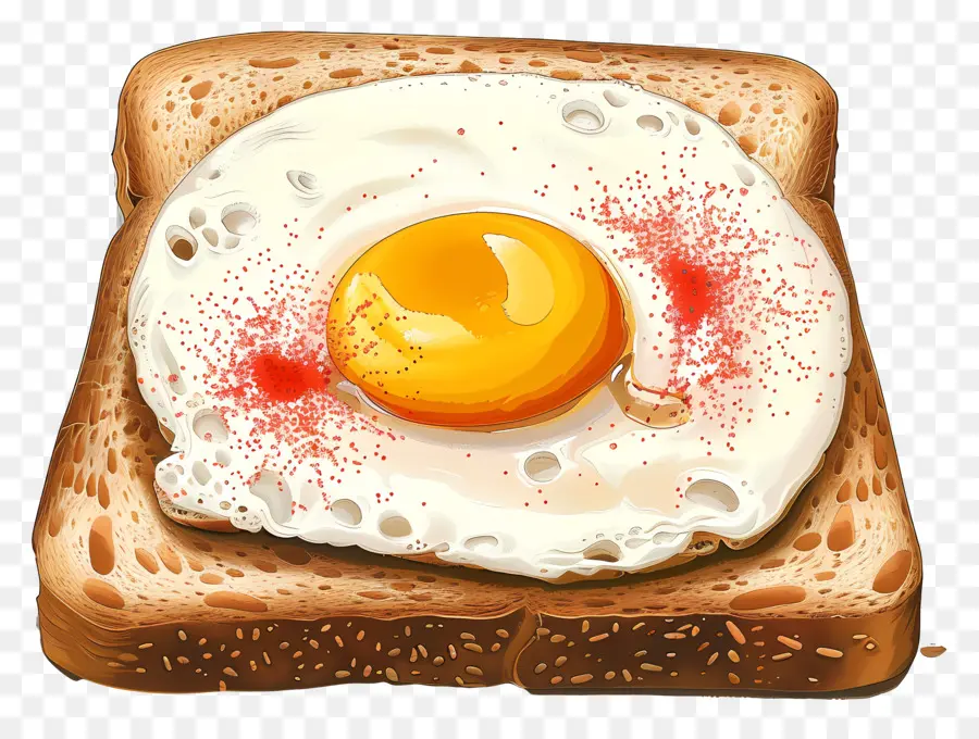 Egg Sandwich，жареный хлеб PNG