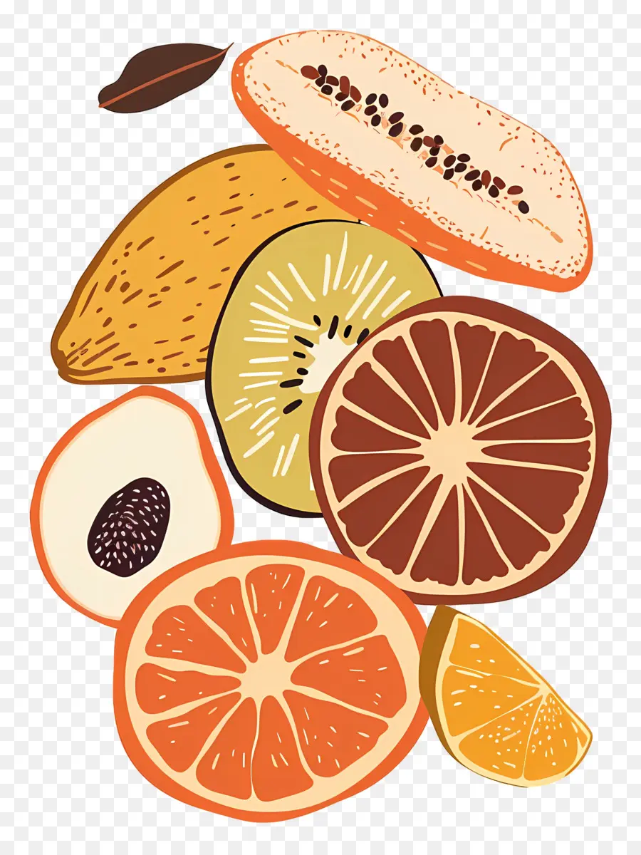 Dried Fruits，Fruits PNG