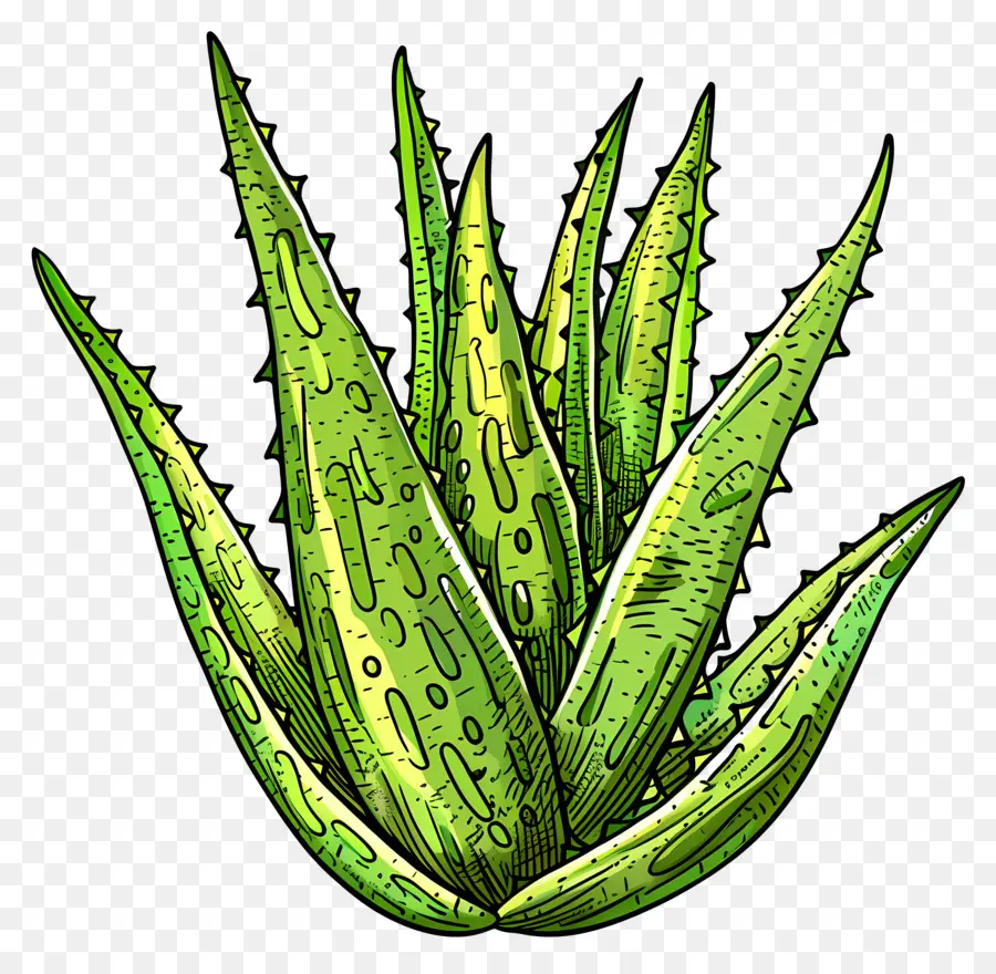 алоэ вера，Aloe Vera Plant PNG