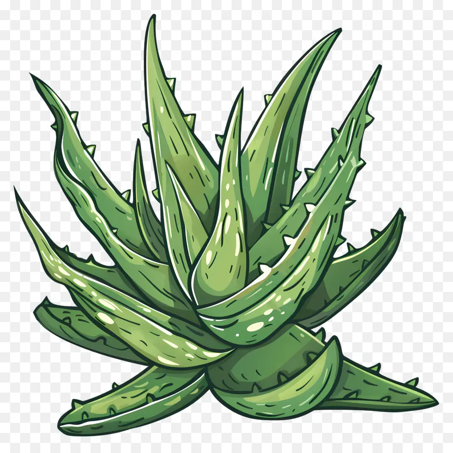 алоэ вера，Aloe Plant PNG