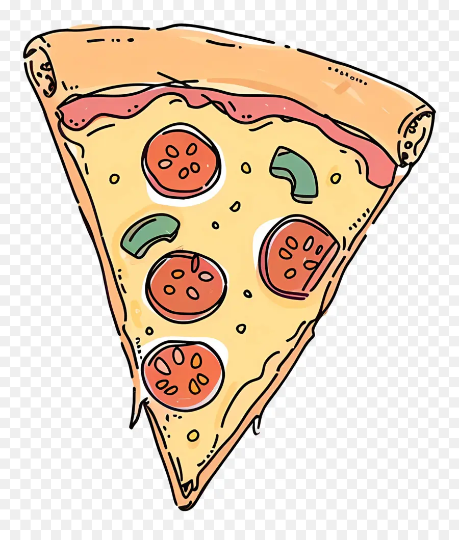 Pizza Slice，Пицца PNG