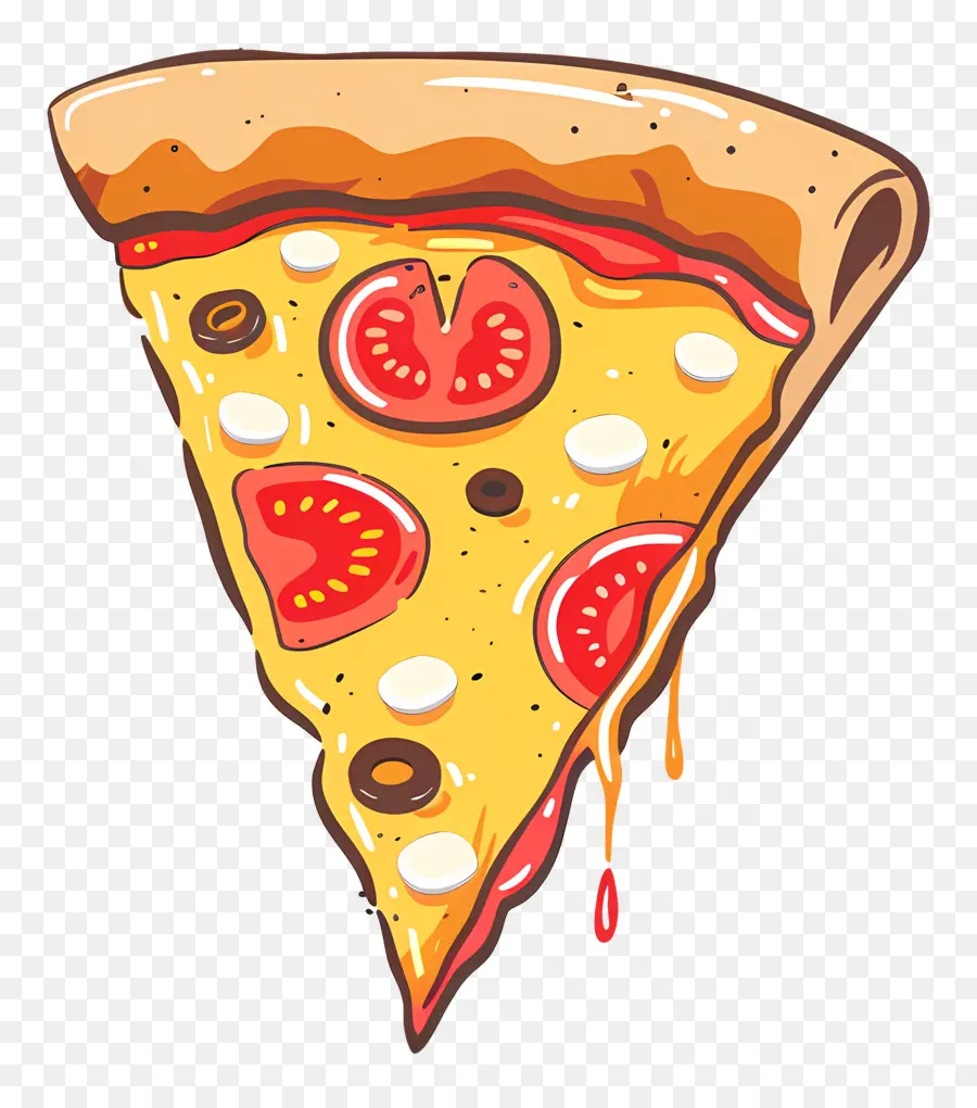 Pizza Slice，Пицца PNG