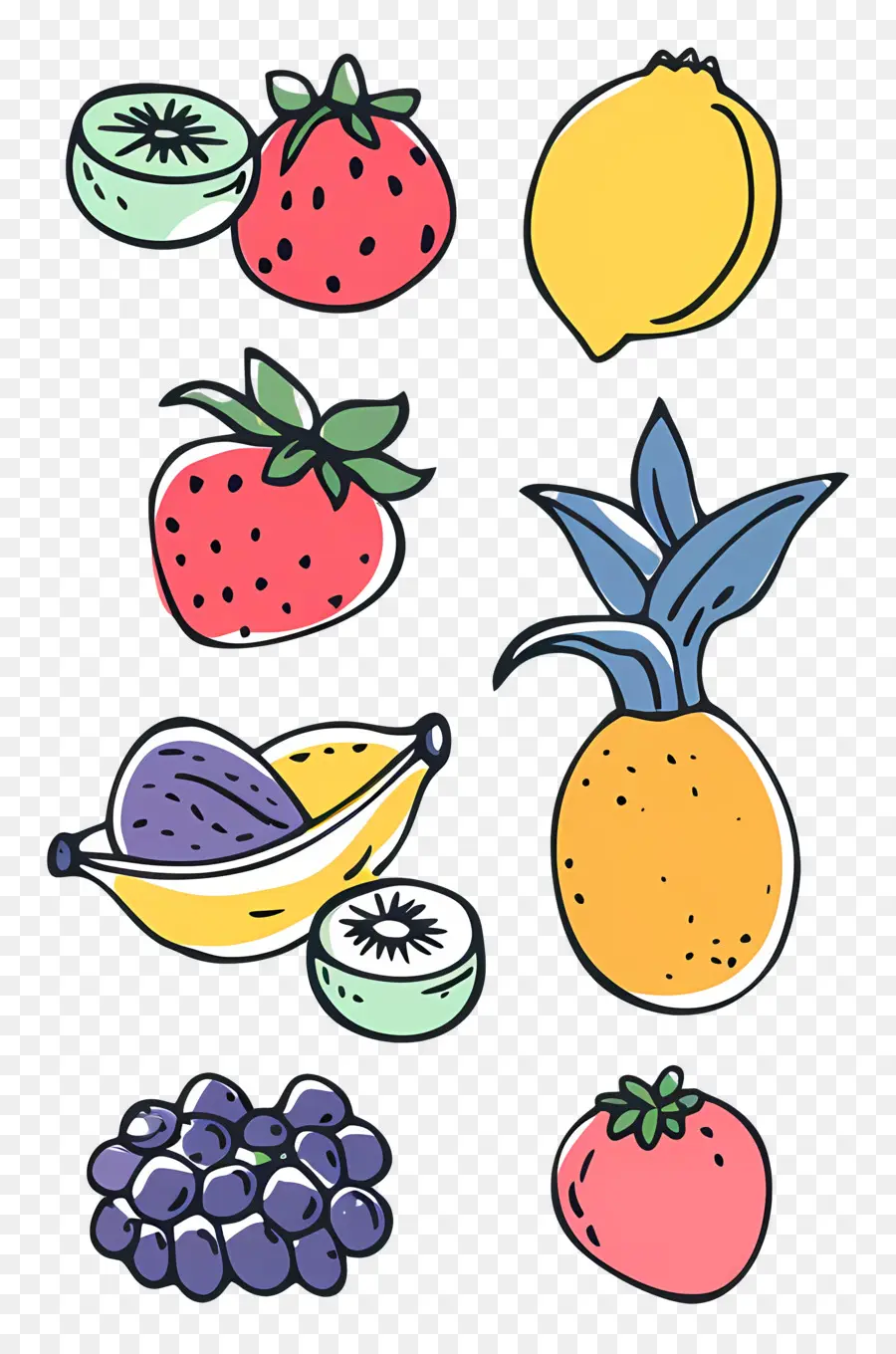 Fruits，Яблоки PNG