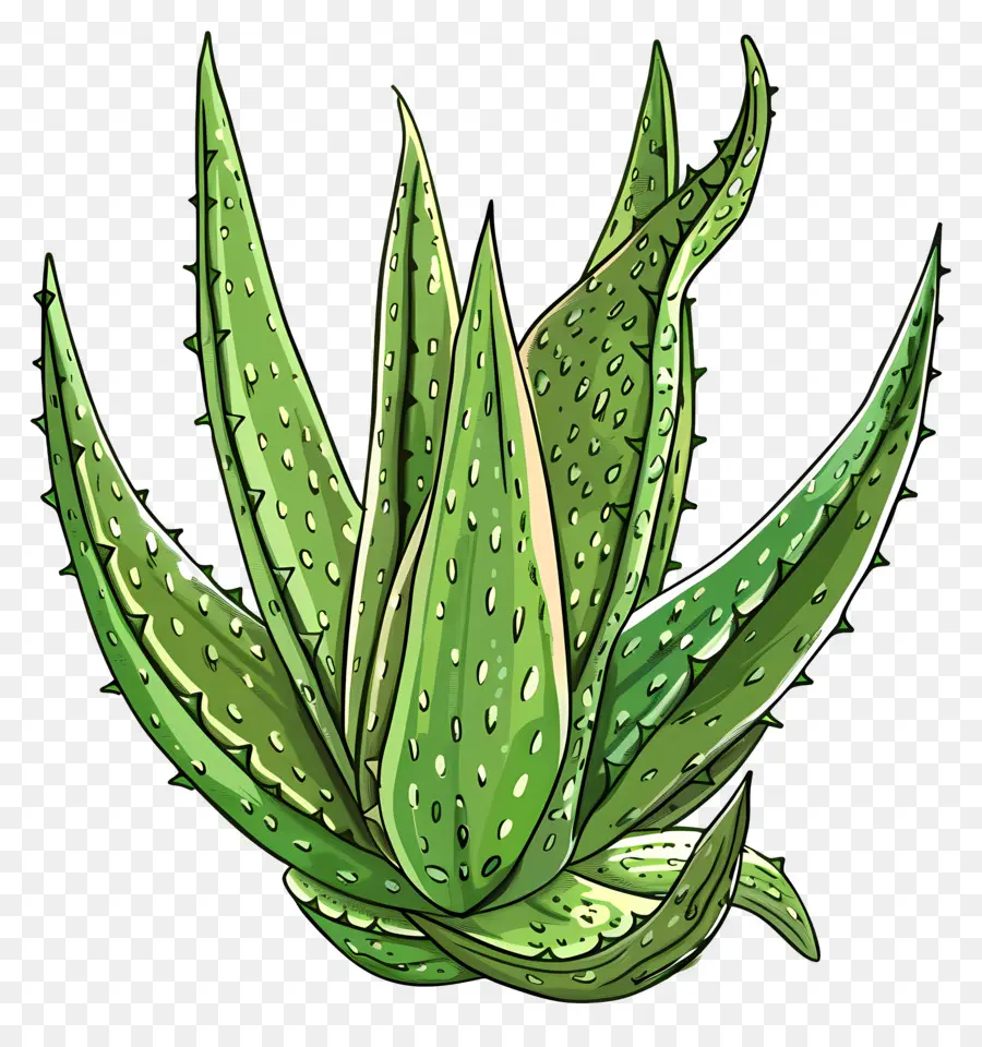 алоэ вера，Aloe Plant PNG