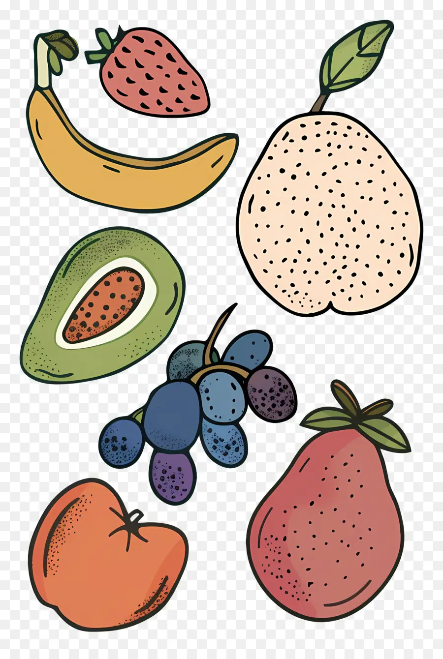 Fruits，Grapes PNG