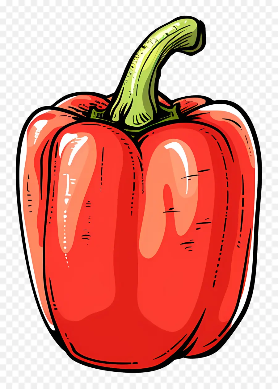 Bell Pepper，красный перец PNG