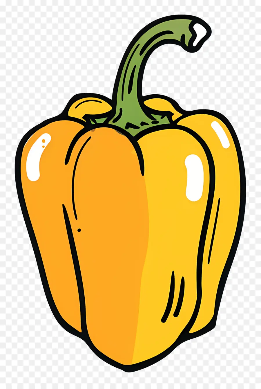 Bell Pepper，желтый перец PNG