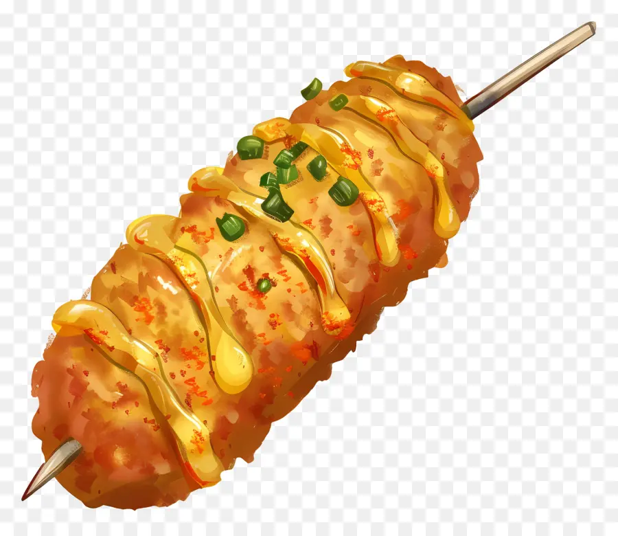 Corndog，сосиску PNG