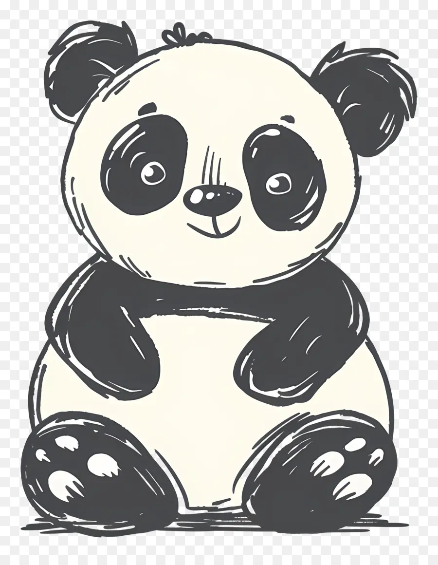 Милые Панды，Panda Bear PNG